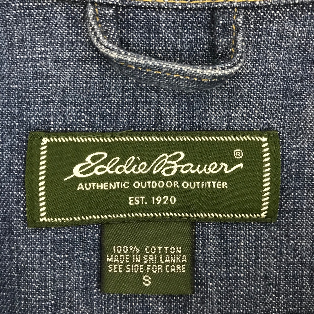 Eddie Bauer Denim Jacket Small - Picture 6 of 8